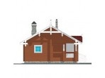 Одноэтажные деревянные дома из профилированного бруса - Дом С-412