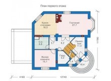 План дома  С-115