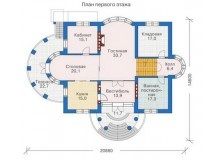План дома  С-254