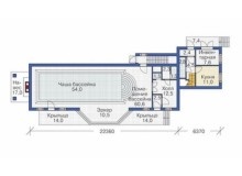 План дома  С-114