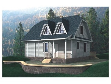 Двухэтажные деревянные дома из профилированного бруса - Дом С-315