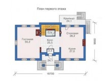 План дома  С-371