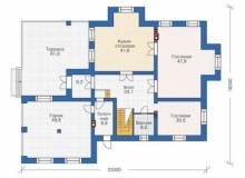 План дома  С-525