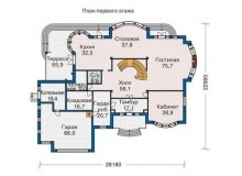 План дома  С-540