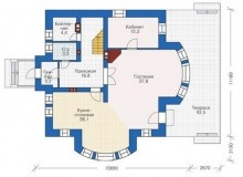 План дома  С-447